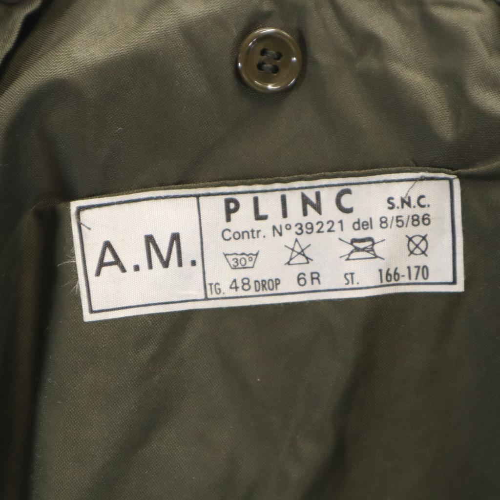 PLINC S.N.C Italian army Zip jacket 48 khaki Men's Used