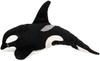 Calorata Killer Whale Plush Toy Soft and Realistic Whale Plush Toy Doll Mascot Birthday Gift Present Christmas Present (24x17x35cm) (Killer Toy)