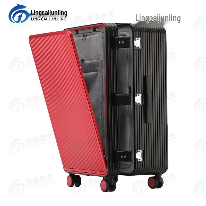 Ling Cai Jun Ling All-Aluminum Magnesium Alloy Spinner Suitcase