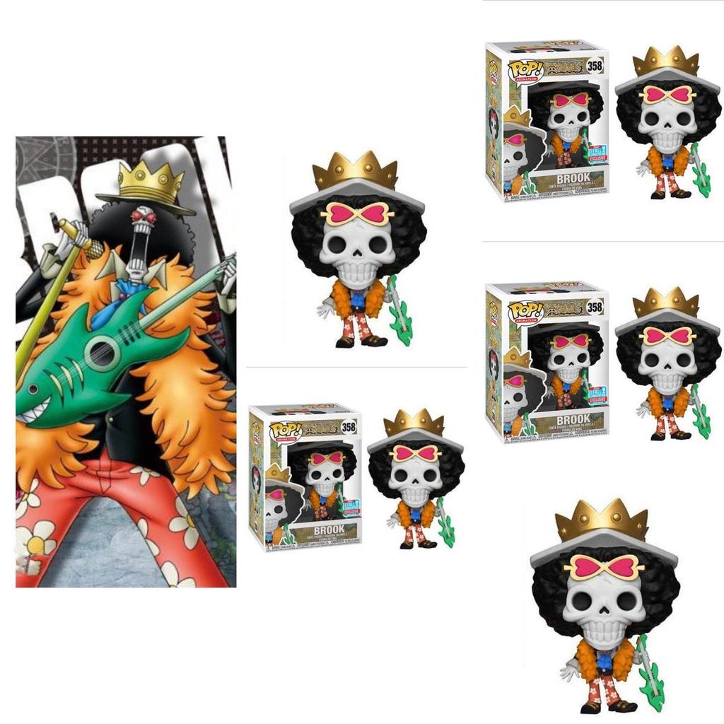Collectible Funko Pop Navigation King Pirate Brook Soul King Doll Ornament