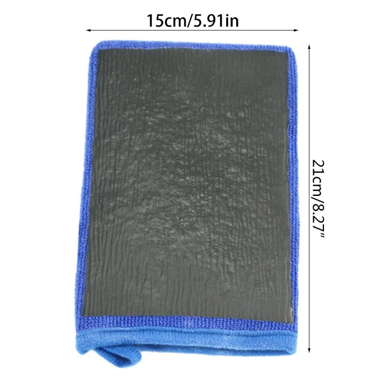 Microfiber Clay Bar Cloth Car Detailing Cleaning Mitt Wash Clay Bar Towel
