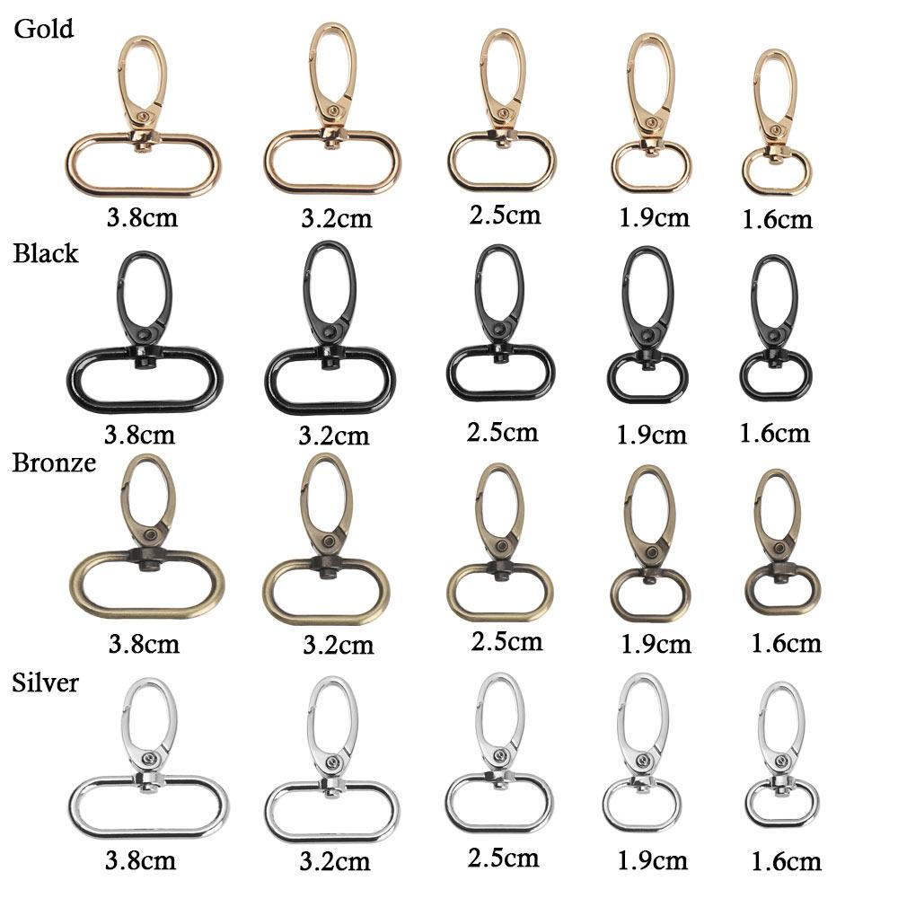 Alloy Dog Chain Hook Collar Snap Shoulder Strap Buckle Belt Clasp Clip Key Ring Trigger Buckles