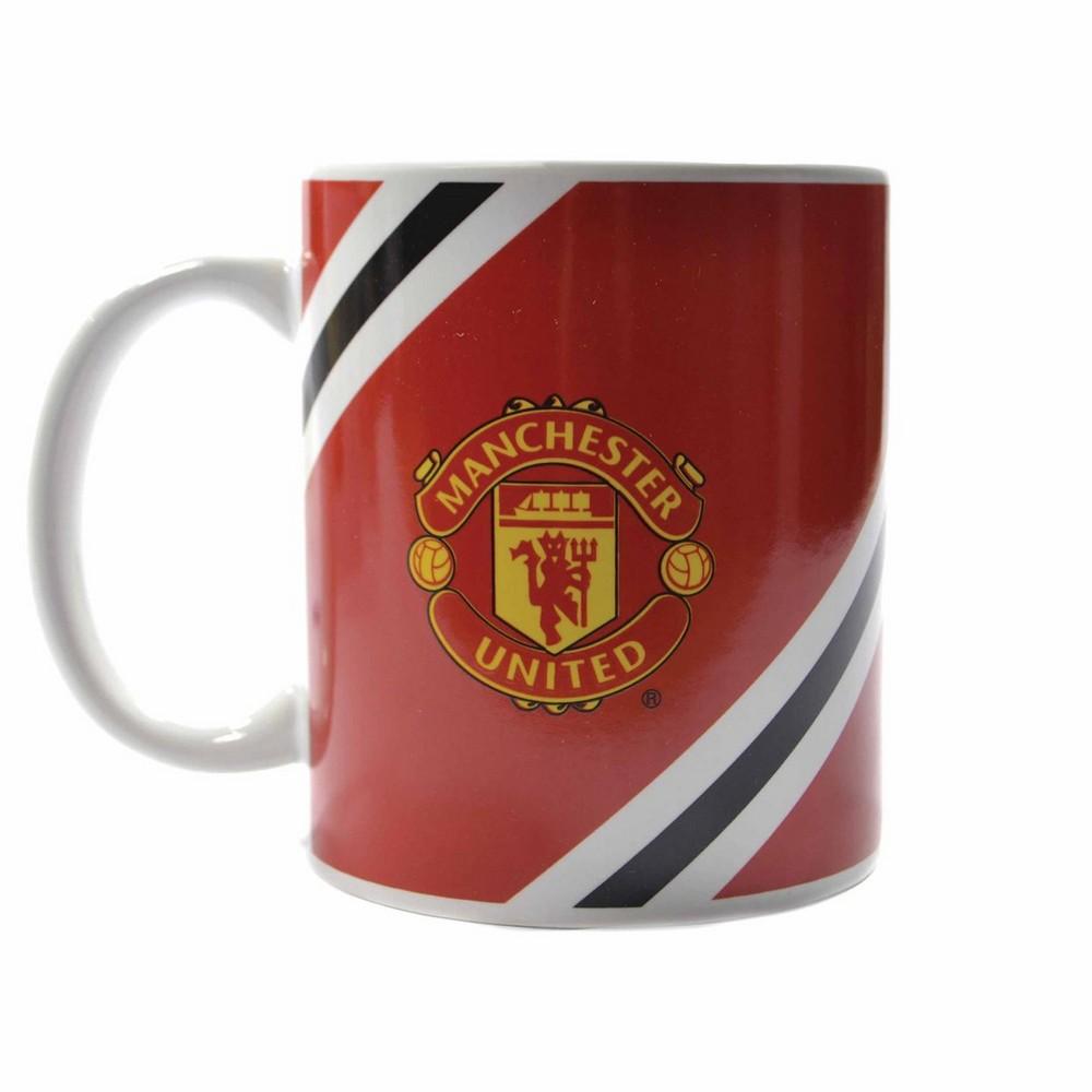 Manchester United FC Core Stripe Mug