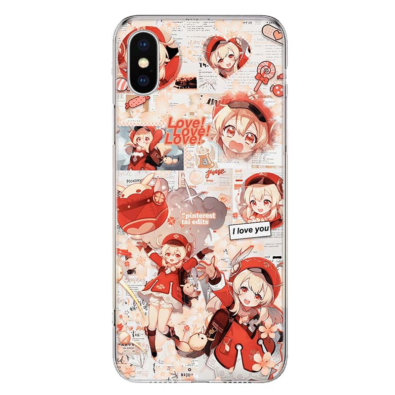 Genshin Impact Game Cover Phone Case For Apple iPhone 11 12 13 14 Pro 7 XR X XS Max 6 6S 8 Plus + Mini 5 SE Print Soft Cover