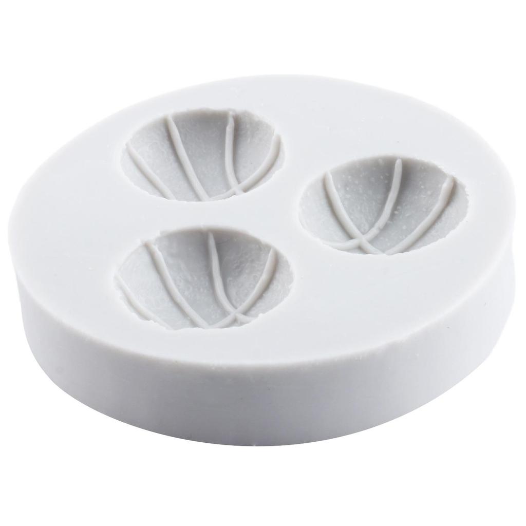 Football Basketball Silicone Mold Baseball Rugby Volleyball Fondant Molds Cake Decorating Tools Cupcake Topper Candy Clay Chocolate Gumpaste Mold