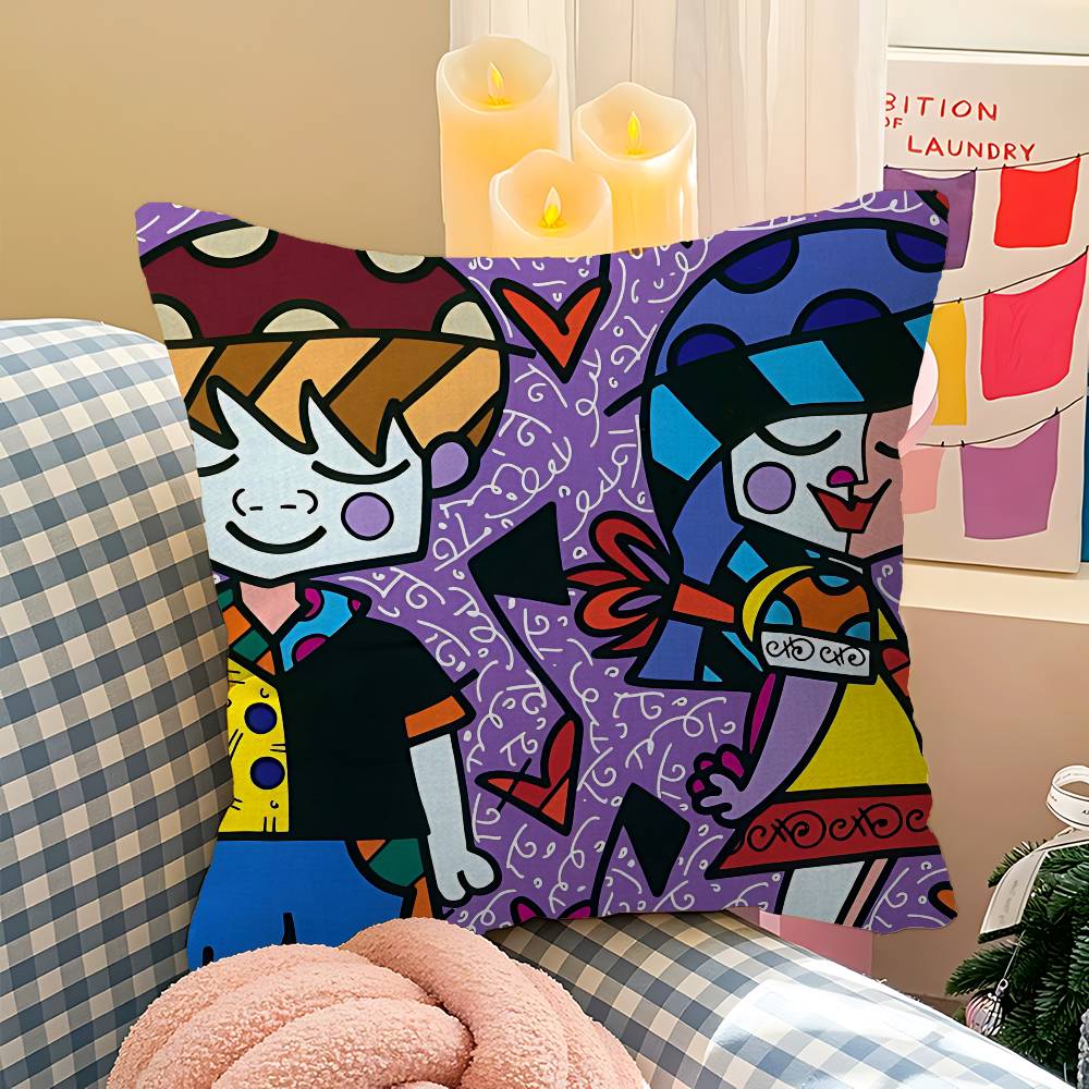 Britto Rychleschnoucí Podložka pod Nádobí Potah Palcový Farmářský Dekor Domácí Dekorační Polštáře na Pohovku