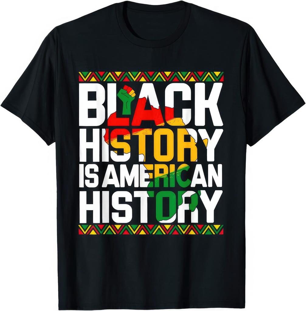 Black History Is American History T shirt