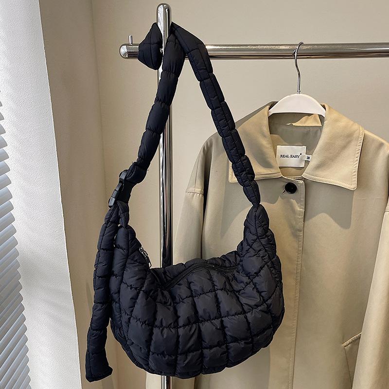 

Летние женские сумки для женщин Новая женская сумка через плечо для поездок на работу Сумка-пельмень Клетчатая сумка через плечо на одно плечо