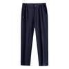 Men's Breathable Elastic Quick-Dry Ice Silk Pants - Loose Fit, Plus Size, Summer Fashion Casual Long Pants