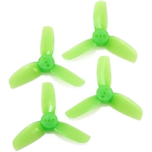 12 Pairs 24 Pieces For HQ 2525 T2.5X2.5X3 2 Inch 3 Impeller Propellers For Brushless FPV Rc Racing(Blue)