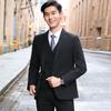 Unisex Single-Button Stretch Business Suit Set
