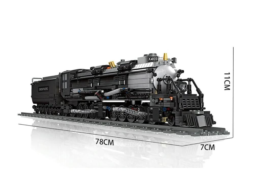 AFM BIG BOY Steam Locomotive 1608Blocks