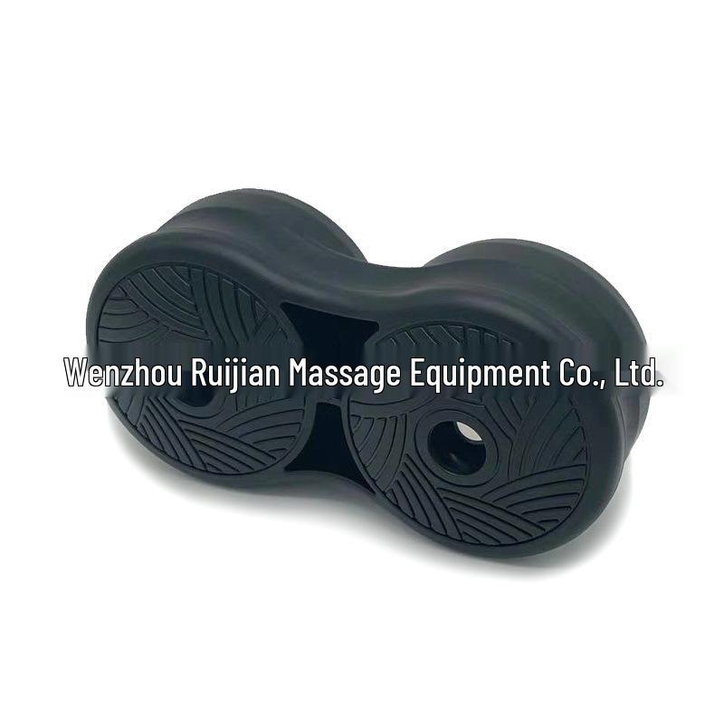 Stainless Steel Double Massage Ball Roller for Muscle Relaxation