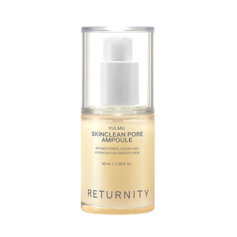 

[Returnity] Yulmu Skinclean Pore Ampoule (40ml) – Dual Pore Tightening & Donut Glow Texture 40ml x 1ea