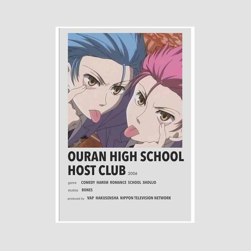 Classic Anime Collection Poster My Hero Academia Spirited Away Retro White Paper Posters Wall Prints Pictures Home Decor Room Decoration Art Painting