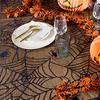 1Pc Halloween Horror Prop Polyester DIY Spider Web Black Table Cloth Lace Tablecloth Home Decor
