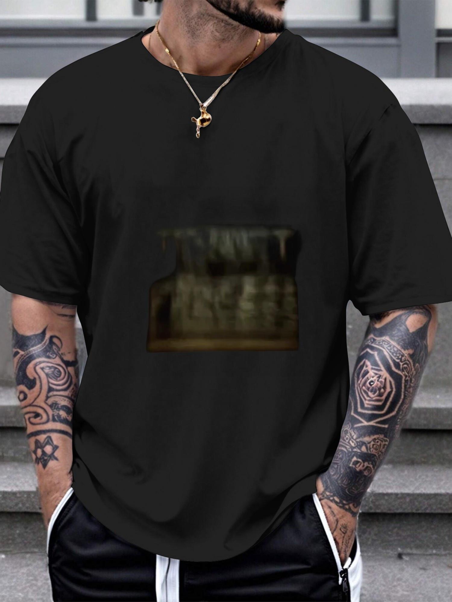 1pc TRUST THE PROCESS bold wooden sculpture T-shirt XL