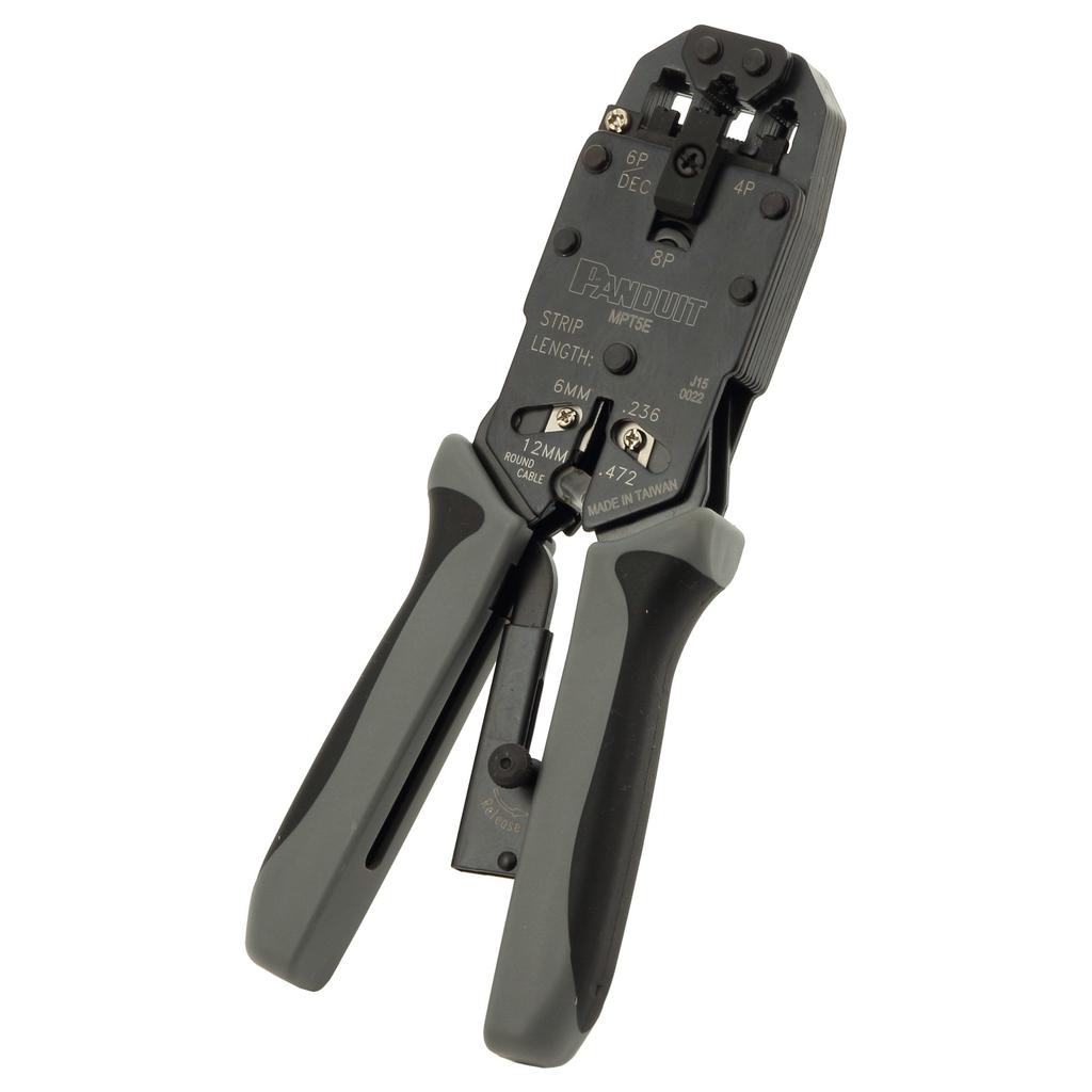 Panduit Modular Plug Crimping Case Tool, Multi-Type, Kit, MPT5E-KIT