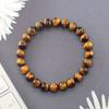 5A Natural Yellow Tiger Eye Bracelets Men Women Charm Beads Stone Jewelry Gain Wealth and Money Bangle One Dollar Item Pulsera