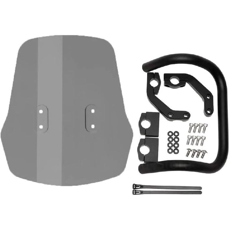 WindScreen Deflector for KLX300 2022 2023 Motorcycle for Adventure windscreen Windscreen Portable Navigation Stand Windshield