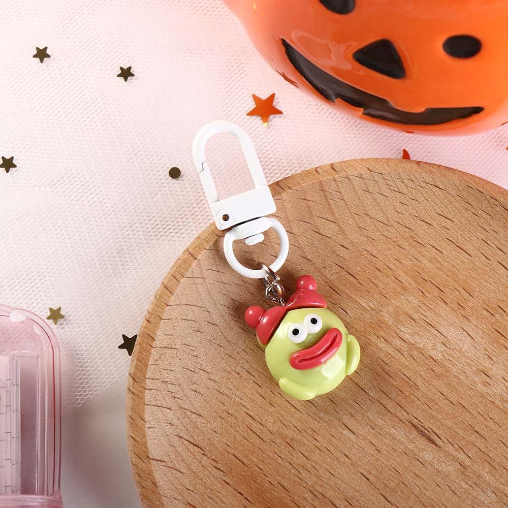 Resin Sausage Mouth Pendant Cartoon Big Mouth Keyring Fun Funny Clown Keychain  Car