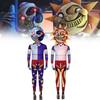 At Nights Five Freddys Security Breach Sun Moon Cosplay Jumpsuits Gift Costume