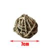 Guinea Pig Rabbit Hamster Small Animal Play Pet Roller Toys Natural Wooden Pine Dumbells Unicycle Bell Chew Chewing Braided Ball