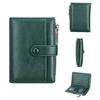Pu Material Slim Wallet With Card Holder And Coin Pocket For Daily Use