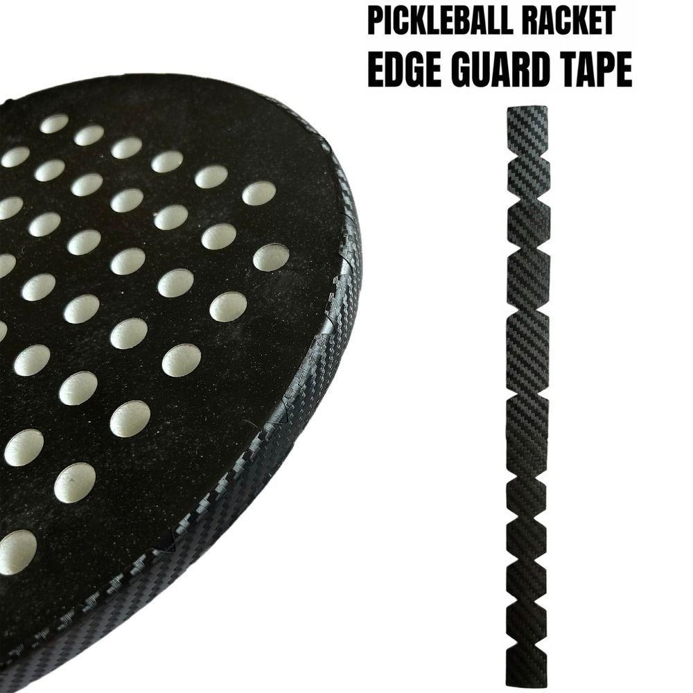 High Fit Pickleball Racket Edge Sticker TPU Paddle Head Edge Tape Tournament Use
