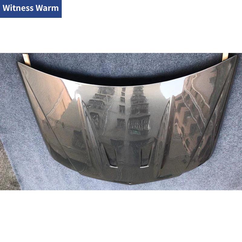 Pentru Mercedes Benz W204 C63 AMG Tuning 2007-2011 Fibră de Carbon/FRP Acoperiș Motor Capotă Capotă kit caroserie