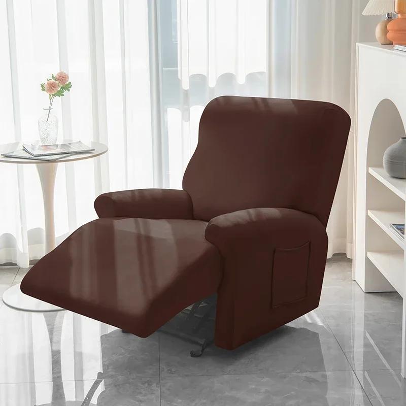 Spandex Stretch Recliner Sofa Cover Chair Cover Non-slip Lounger Single Sofa Cover Recliner Armchair Covers Home Decor