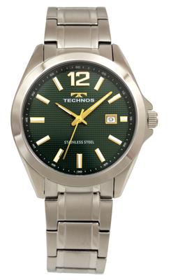 [Technos] Date Watch T9C16SM Men's Silver