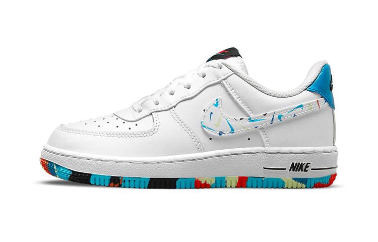 

Nike Air Force 1 LV8 3 Casual Low top Skateboard Shoes White Blue Black Children Aged 3 7 Years Old DM7598-100 31