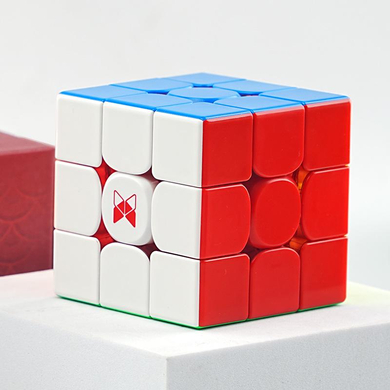 XMD Wind 4th Gen Magnetic Rubik's Cube UV Diamond Surface Qiyi Cloud Glass Limited Edition Competition.
