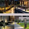 Outdoor Square Waterproof Lawn Pillar Light