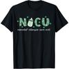 Retro Shamrock NICU Nurse Happy St Patrick's Day Clothing Cotton Men T Shirt