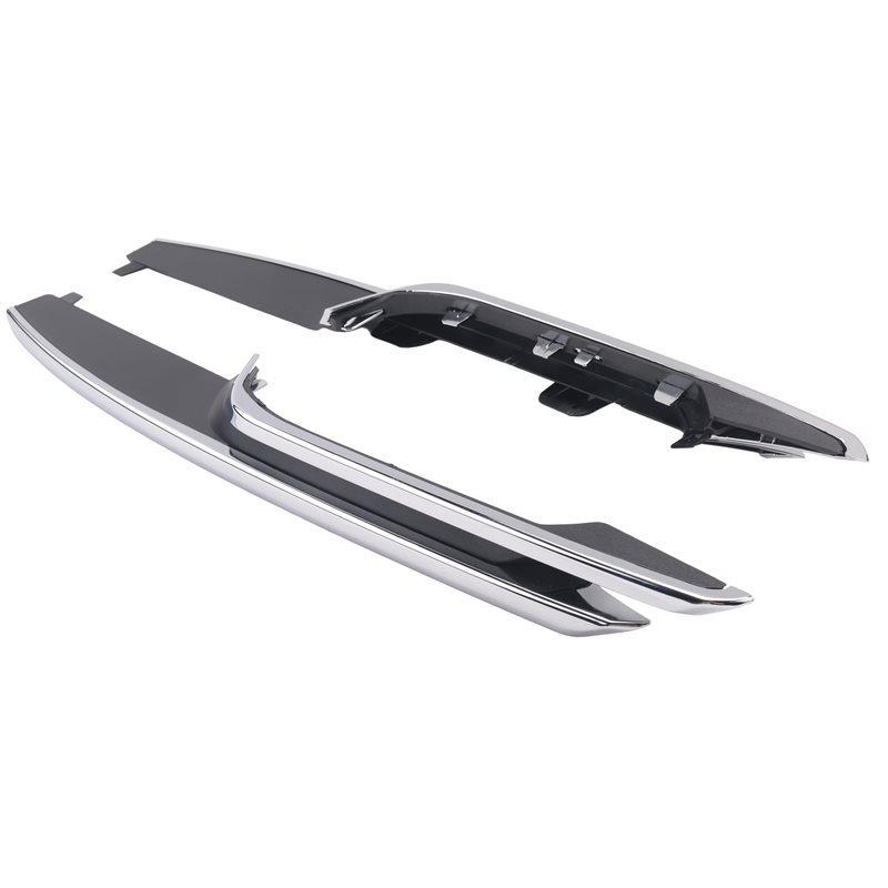 A58X-For BMW 3 Series F30 F35 2015-  Front Bumper Fog Light Cover Trim Chrome 51117279697 51117279698 Accessories