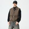 Pure Cotton Vest Vest Men's Spring and Autumn Washed Old Retro American Tactical Vest Men's Autumn and Winter