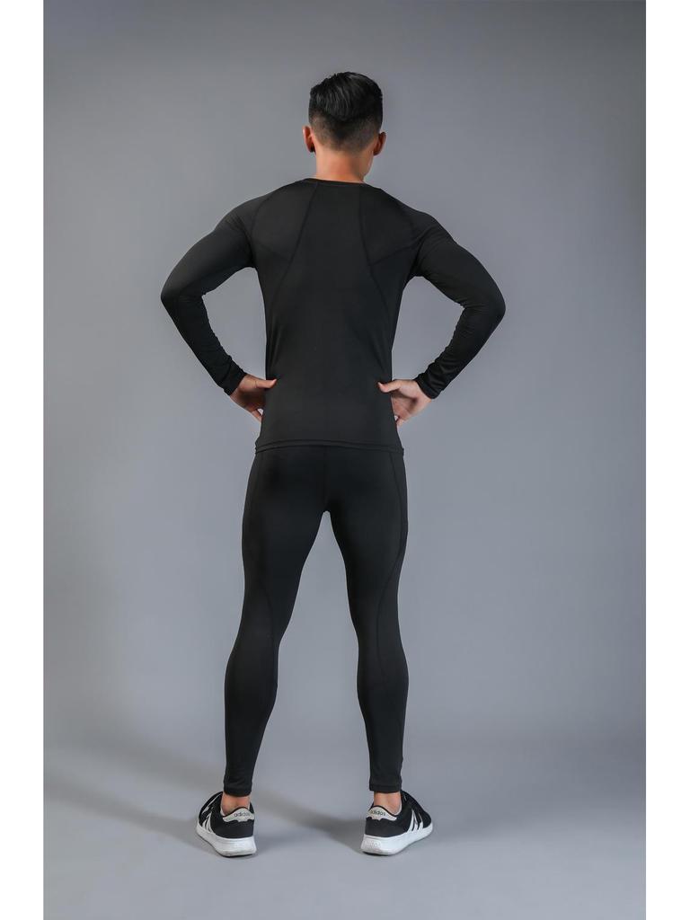 Speedy Kids' Compression Sports Suit: Quick-Drying Basketball & Football Training Gear for Spring and Autumn