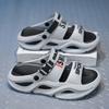 Sandalias de Verano para Hombre Ultra-Cómodas con Suela Gruesa de Material EVA Transpirable para Actividades en Interiores y Exteriores para la Playa, Piscina, Parque Acuático