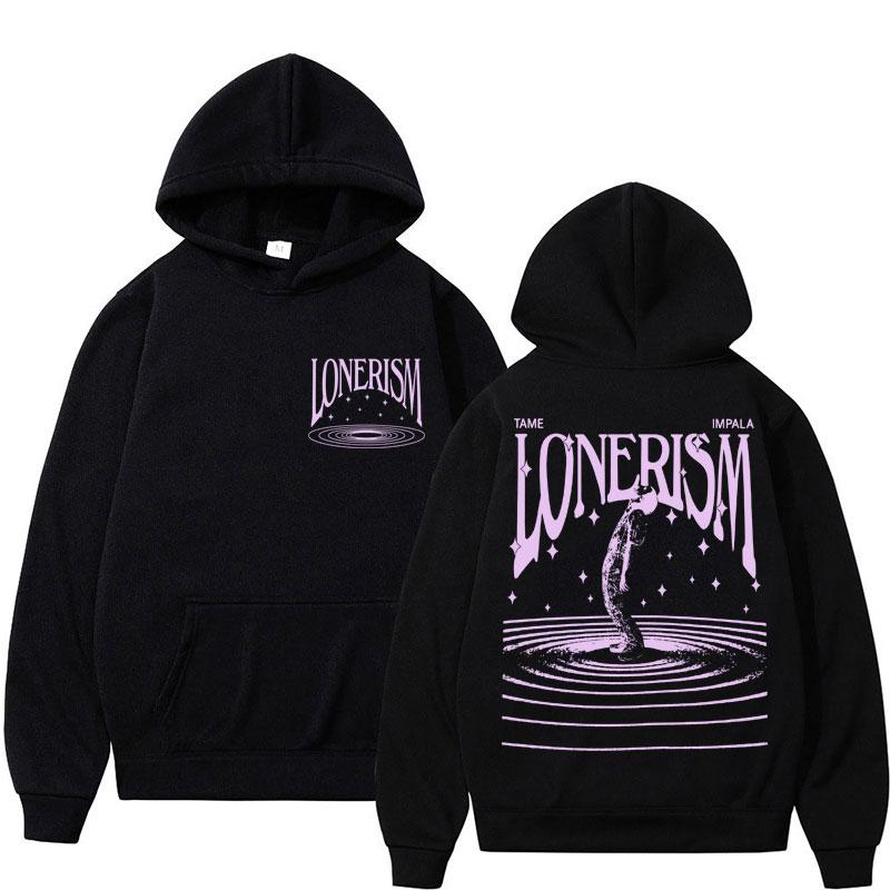 

Rock Band Tame Impala Lonerism Hoodies Men Women Fashion Pop Music Vintage Tracksuit Autumn Winter Oversized Casual S