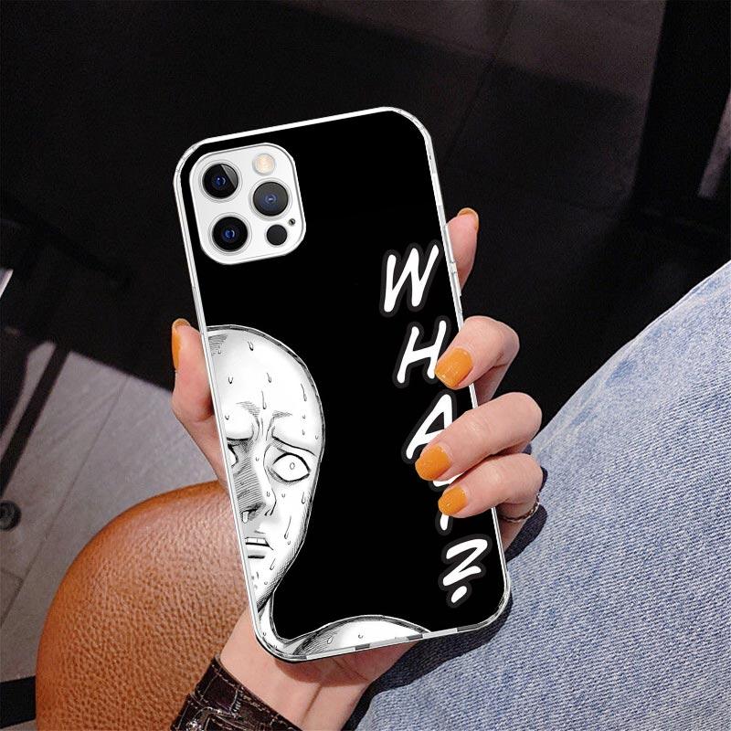Anime One-Punch Man Phone Case For iPhone 17 Air 16 Pro Max 16E 15 + 14 Plus 11 12 13 Mini 7 8 SE Gift Print Cover Fundas 17 Air