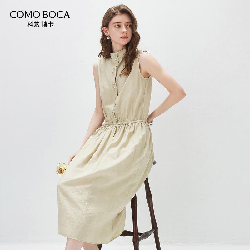 Komom Boca Mulberry Silk Sleeveless Midi Dress XL