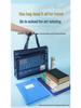 A3 Art Tote: Large Capacity Transparent Sketchbook Bag with 8K Drawing Space, Customizable Text/Logo Option
