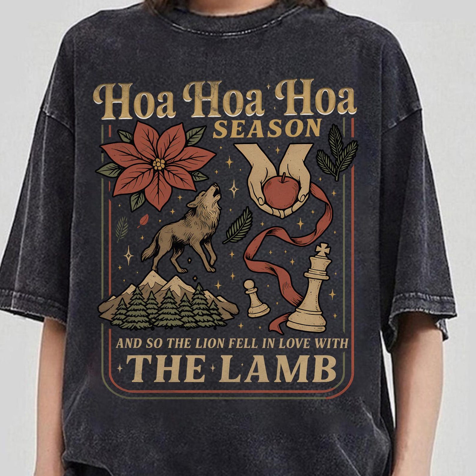 HOA HOA HOA Season Vampires, Twilight Inspired Shirt, Forks Washington Tee, Book Lover Gift, Twilight Saga Fan Gift, Vampires Wolves Romance 4XL