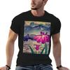 Evening Hues At Jiksa Nature Landscape Tshirt Casual Graphic Print Tee