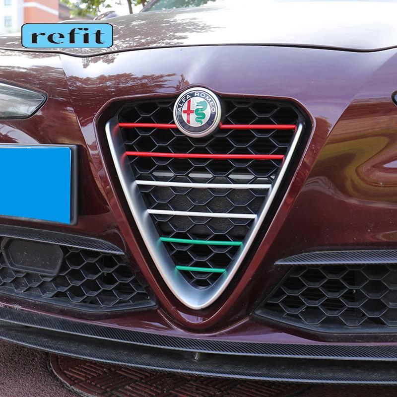 

Накладка на решетку автомобиля для Alfa Romeo Giulia Stelvio, внешняя модификация