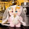 Fecoco Authentic Sheep Series Plush Blind Box Witch Veil Design Gray Pink Collectible Toy New Year'S Gifts For Kids Girls