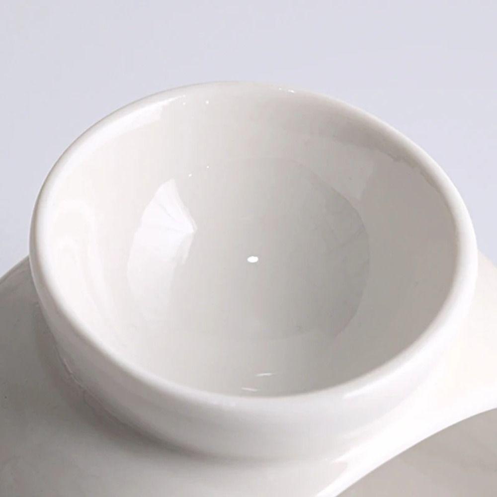 Oval Ceramic Aromatherapy Stove Elegant Optimal Fragrance Diffusion Essential Oil Burner Non-toxic Modern Incense Burners