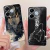 For Xiaomi Redmi 13X Cool Dragon Tiger Pattern Phone Case For Redmi 13X Soft Silicone TPU Cases